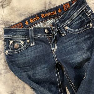 Size 27 long Rock Revival jeans